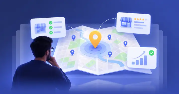 Local SEO audit process guide illustration