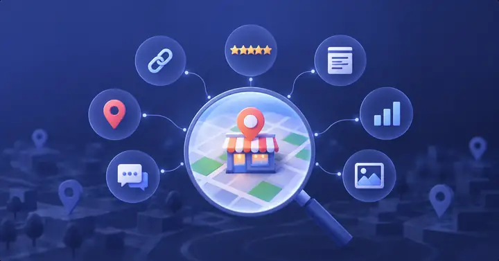 Research illustration about local SEO ranking factors