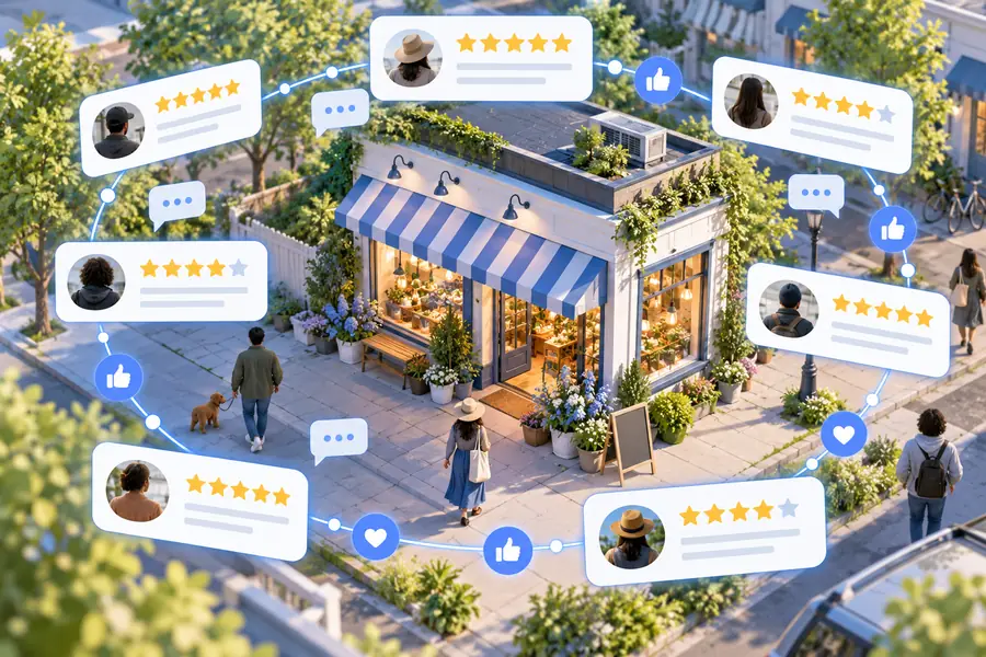 Illustration associated with an overview of Localo feedback